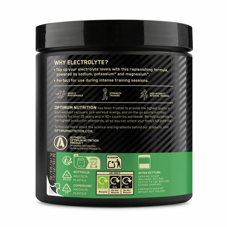 Optimum Nutrition Electrolyte Powder Forest Berries, 2 x 264g Optimum Nutrition Electrolyte Powder Forest Berries, 2 x 264g