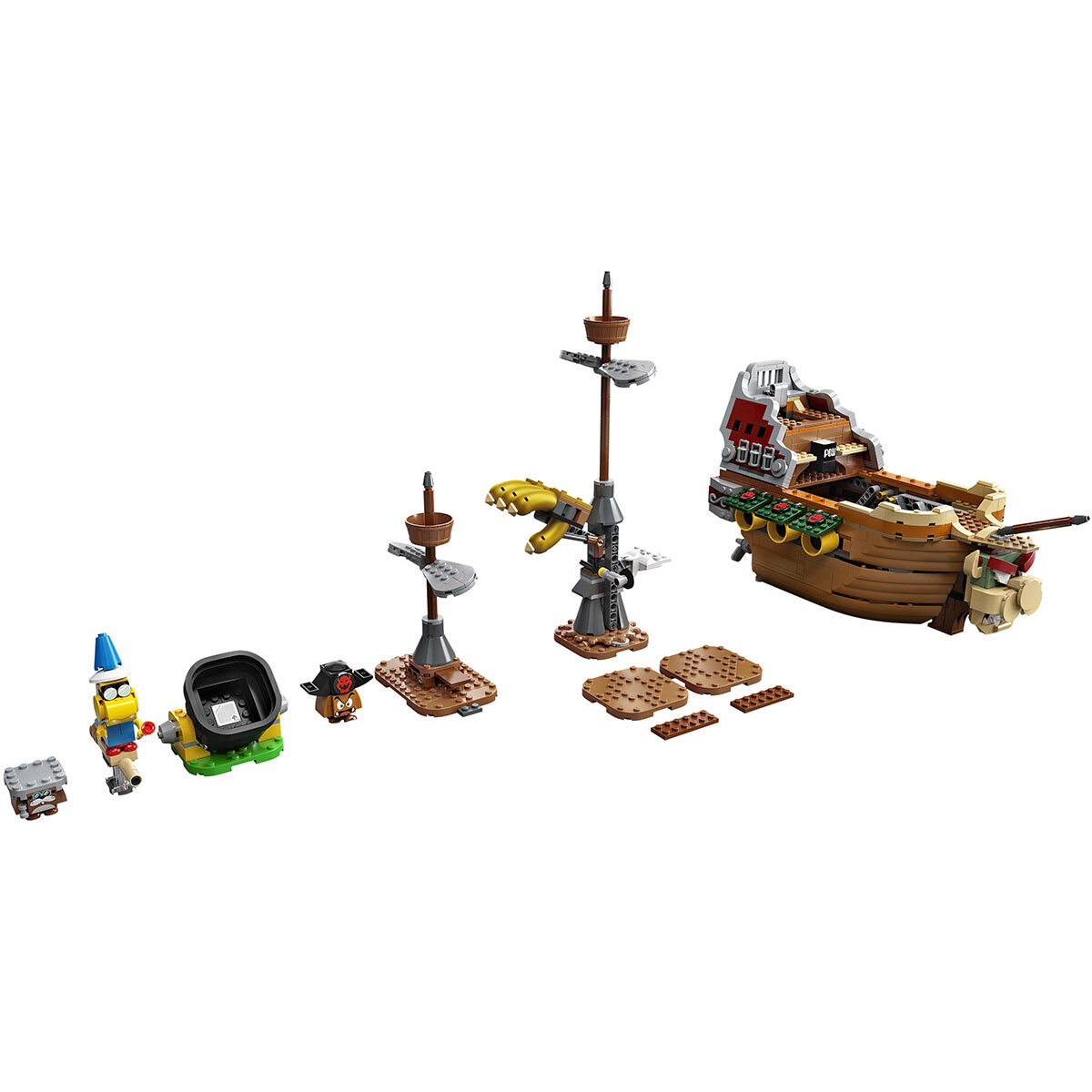 Buy LEGO Super Mario Bowser's Airship Expansion Set Overview Image at Costco.co.uk