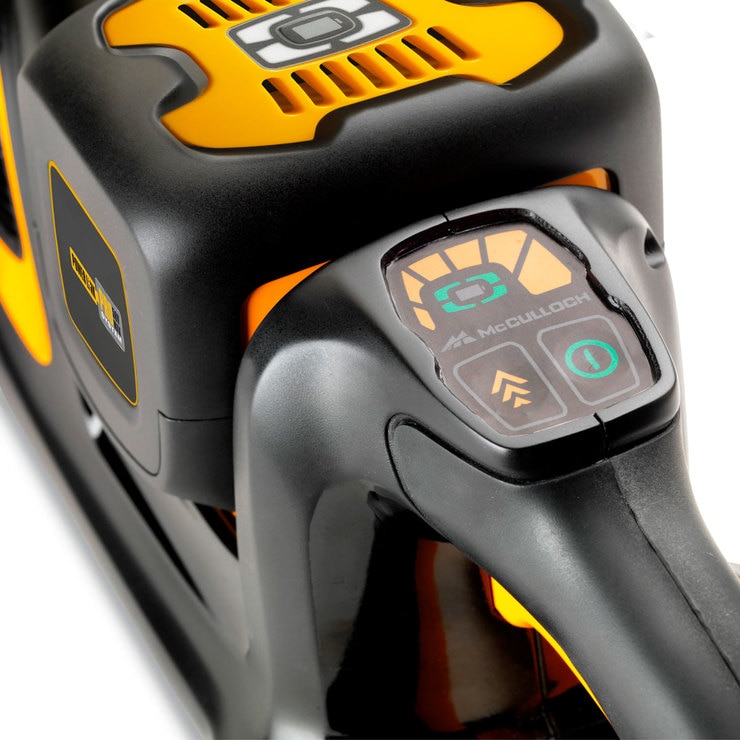 McCulloch 58V Cordless Hedge Trimmer with Battery & Charger Model