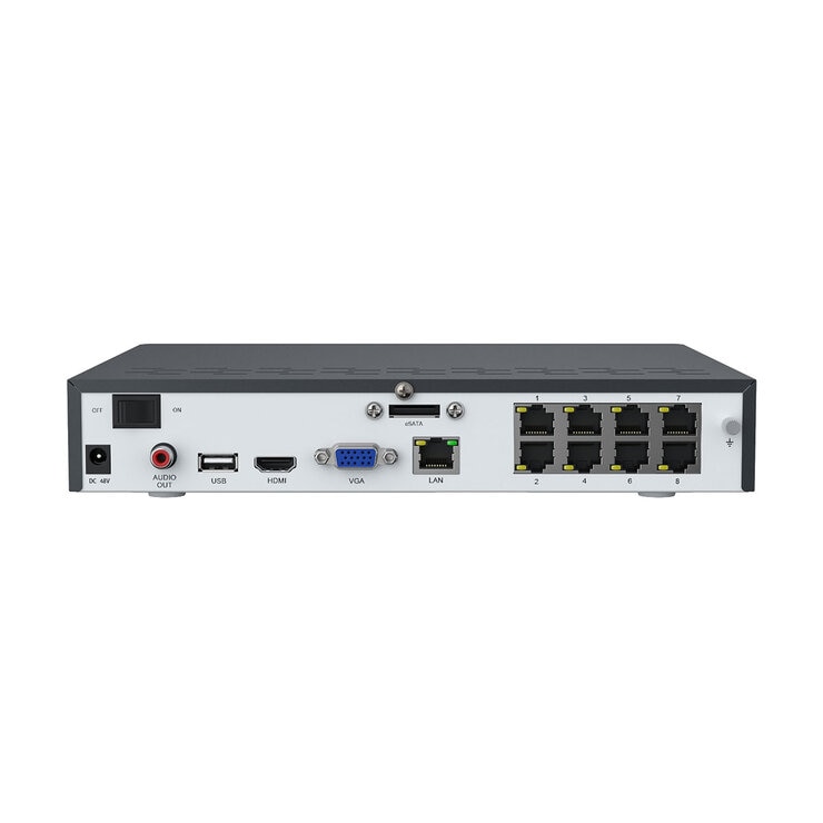 Reolink 8MP 8 Channel NVR Security Camera System with 4 x Bullet Cameras and Spotlight Reolink 8MP 8 Channel NVR Security Camera System with 4 x Bullet Cameras and Spotlight