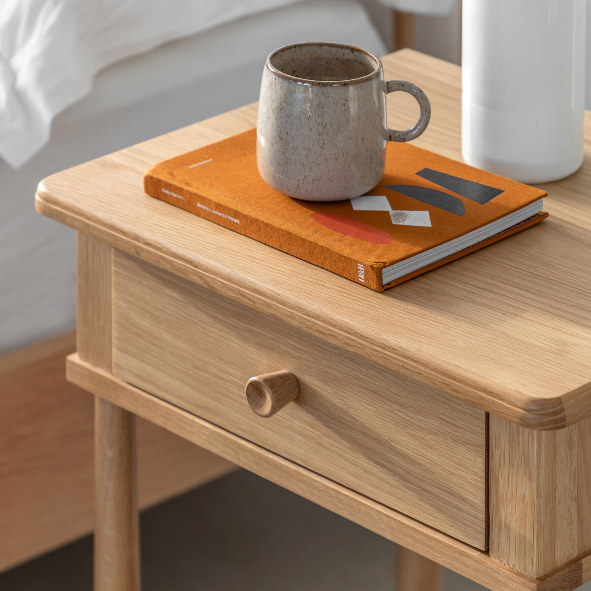 Gallery Wycombe Natural Oak Nightstand