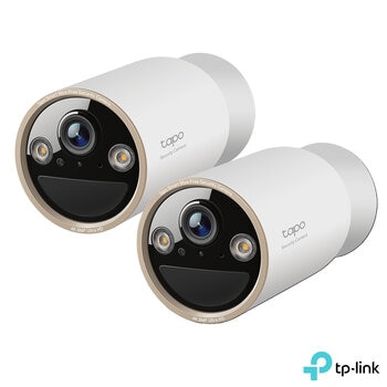 TP-Link Tapo C460 4K 8MP Battery Powered Outdoor Security Camera -2 Pack