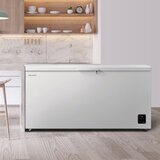 Hisense FC650D4AWLYE, 500L High Capacity Chest Freezer, E Rated in White