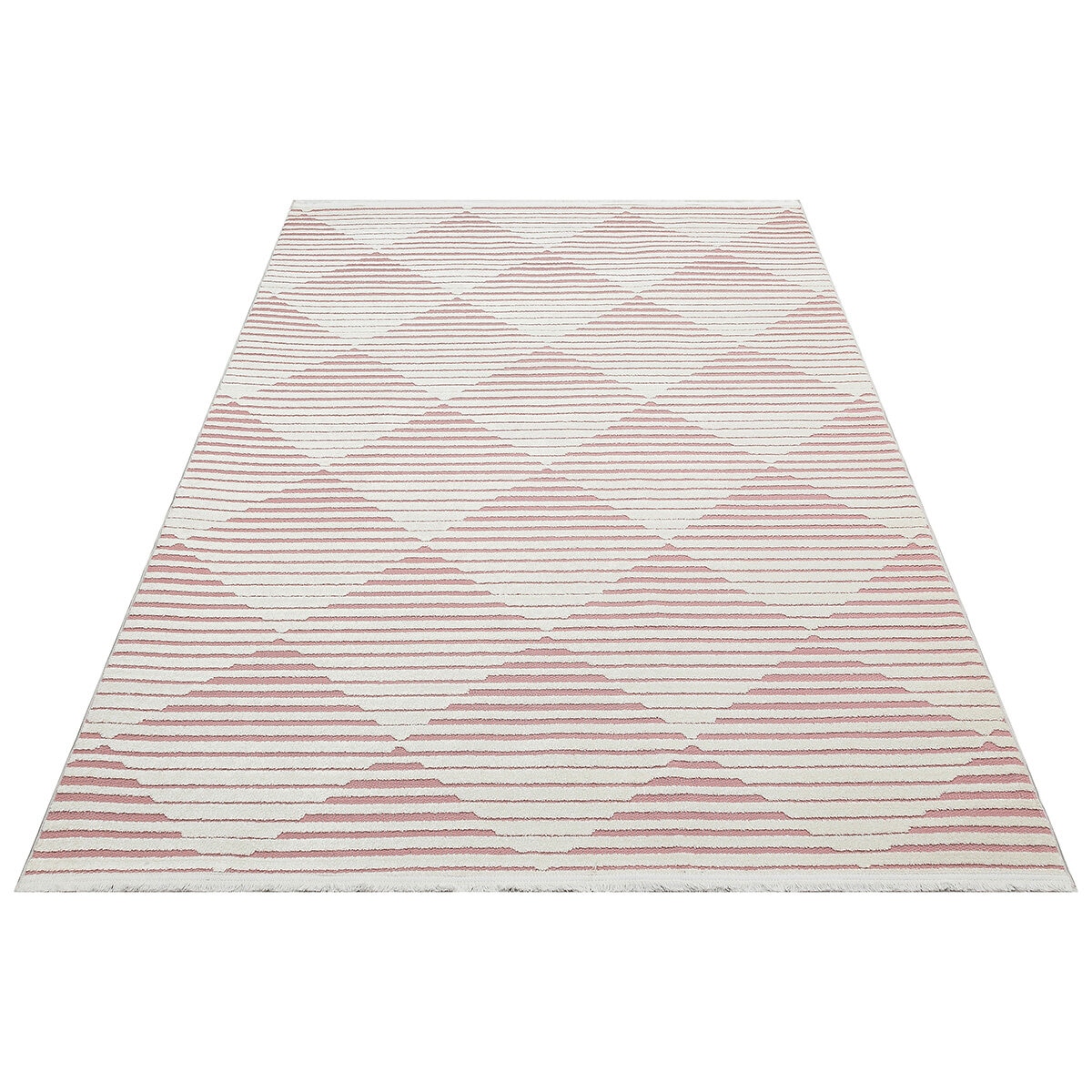 Concept Looms Jazz Pink Indoor Outdoor Rug, in 2 Sizes