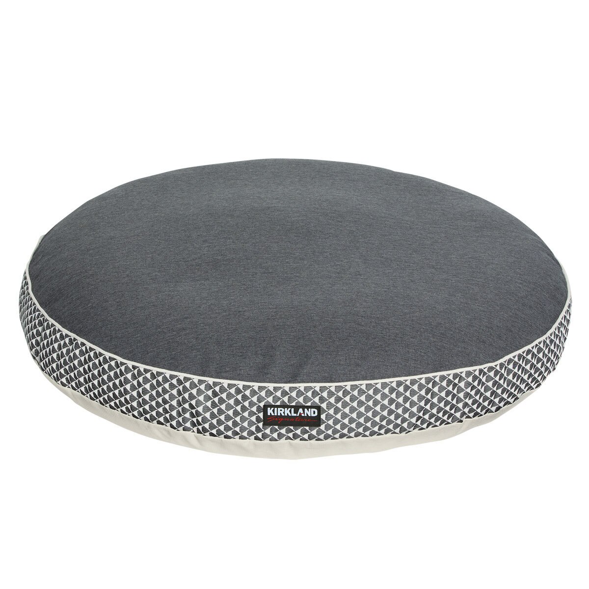 Kirkland Signature Round Pet Bed in Dark Grey, 42"