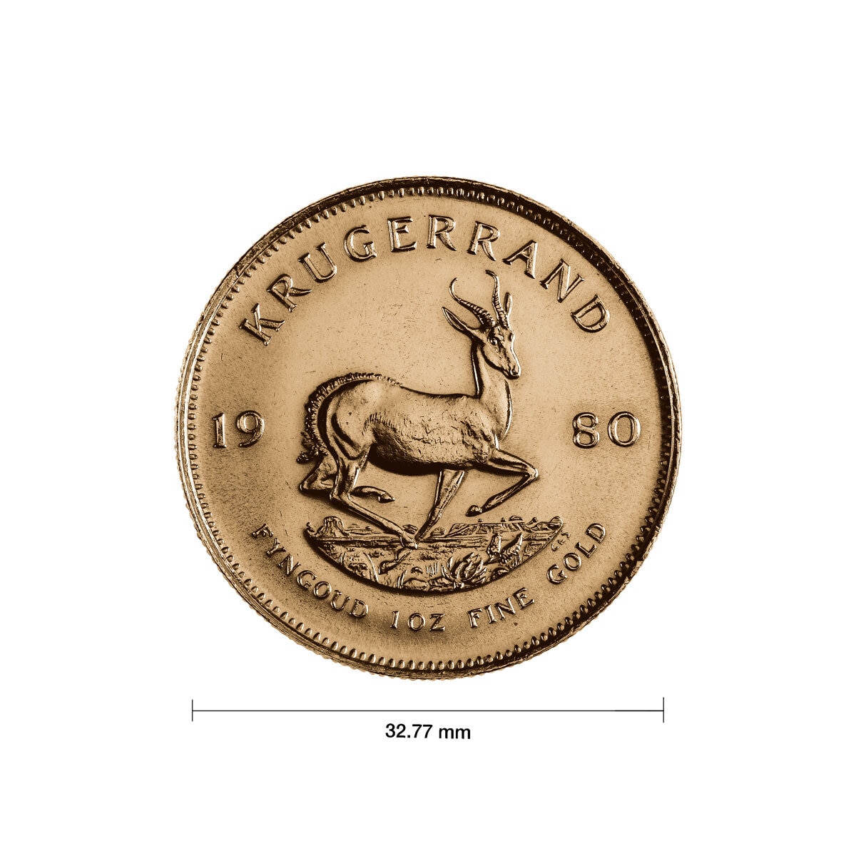 1980 1oz Gold Krugerrand