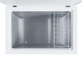 Detailed inside view of FT247D4AWYLE Chest Freezer