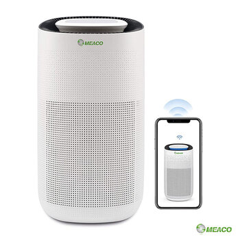 Meaco WiFi Enabled Air Purifier, for rooms 76m² 