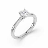 0.50ct Brilliant Cut Diamond Solitaire Ring, Platinum