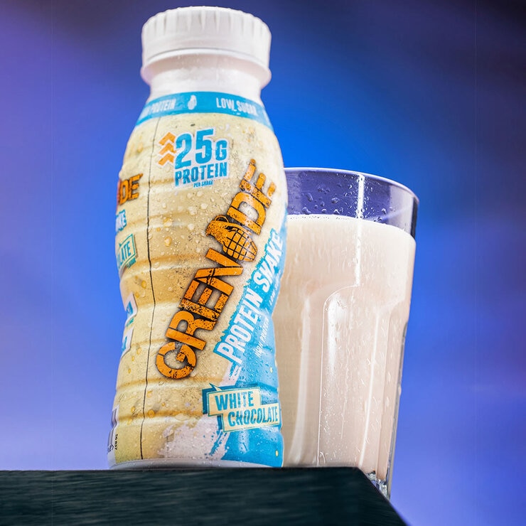 image of grenade white chocolate protein shake