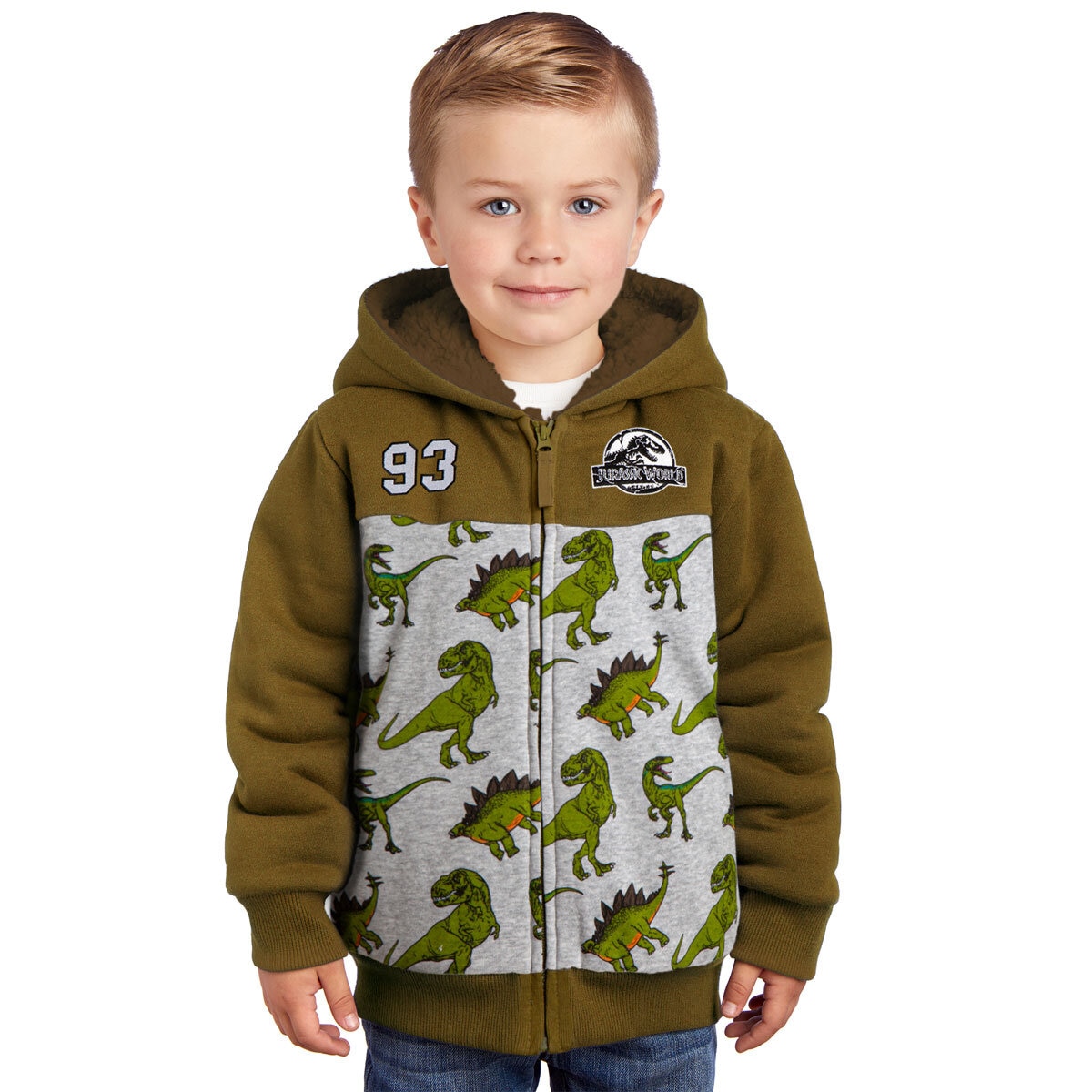 Character Kids Jurassic Plush Hoodie
