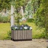 Keter Deco Rectangle Ashwood Planter