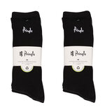 Pringle Men's 2 x 3 Pack Cushioned Sports Socks in Black, Size 7-11