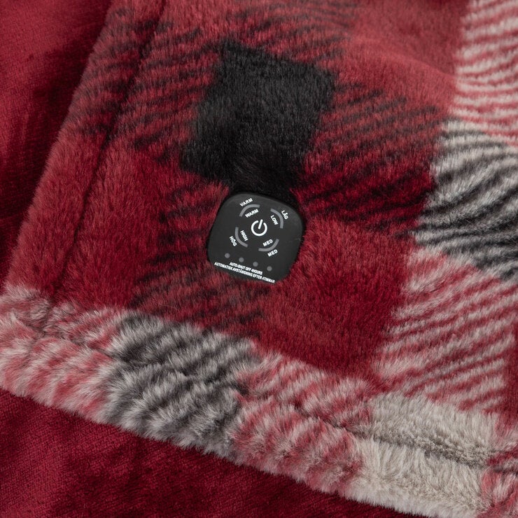 Berkshire Heated Throw Dual Plug in Tartan Berkshire Heated Throw Dual Plug in Tartan