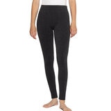Ellen Reyes Fleece Lined Leggings 2 Pack in Black/Grey