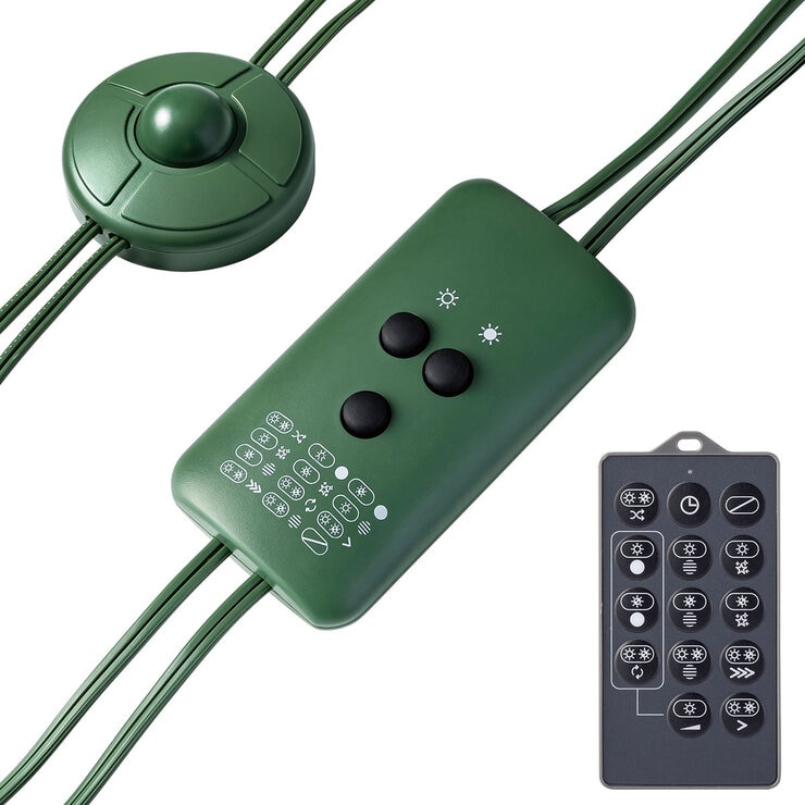 9ft ( 2.7m ) Pre-Lit Aspen Artificial Christmas Tree With 2,700 Colour-Changing Radiant Micro Twinkle LED Lights