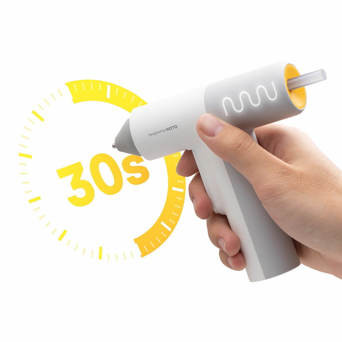 HOTO Auto-Dispensing Cordless Glue Gun with 60 Glue Sticks HOTO Auto-Dispensing Cordless Glue Gun with 60 Glue Sticks