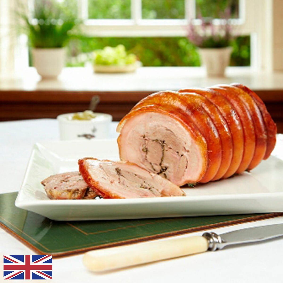 Taste Tradition Fresh Porchetta with Italian Herbs, 2.2kg (Serves 8-10 people)