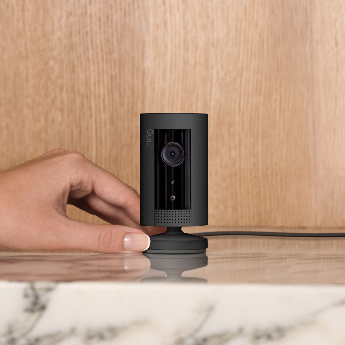 Ring Wired Indoor Camera Gen 1 Three Pack Black Costco UK