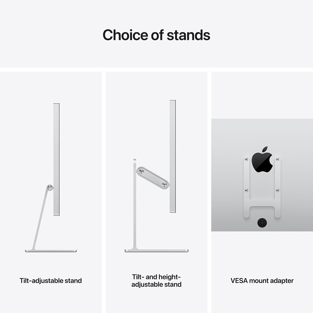 Buy Apple Studio Display, 27 Inch Retina 5K Monitor, Standard Glass, Tilt Adjustable Stand, MK0U3B/A at costco.co.uk