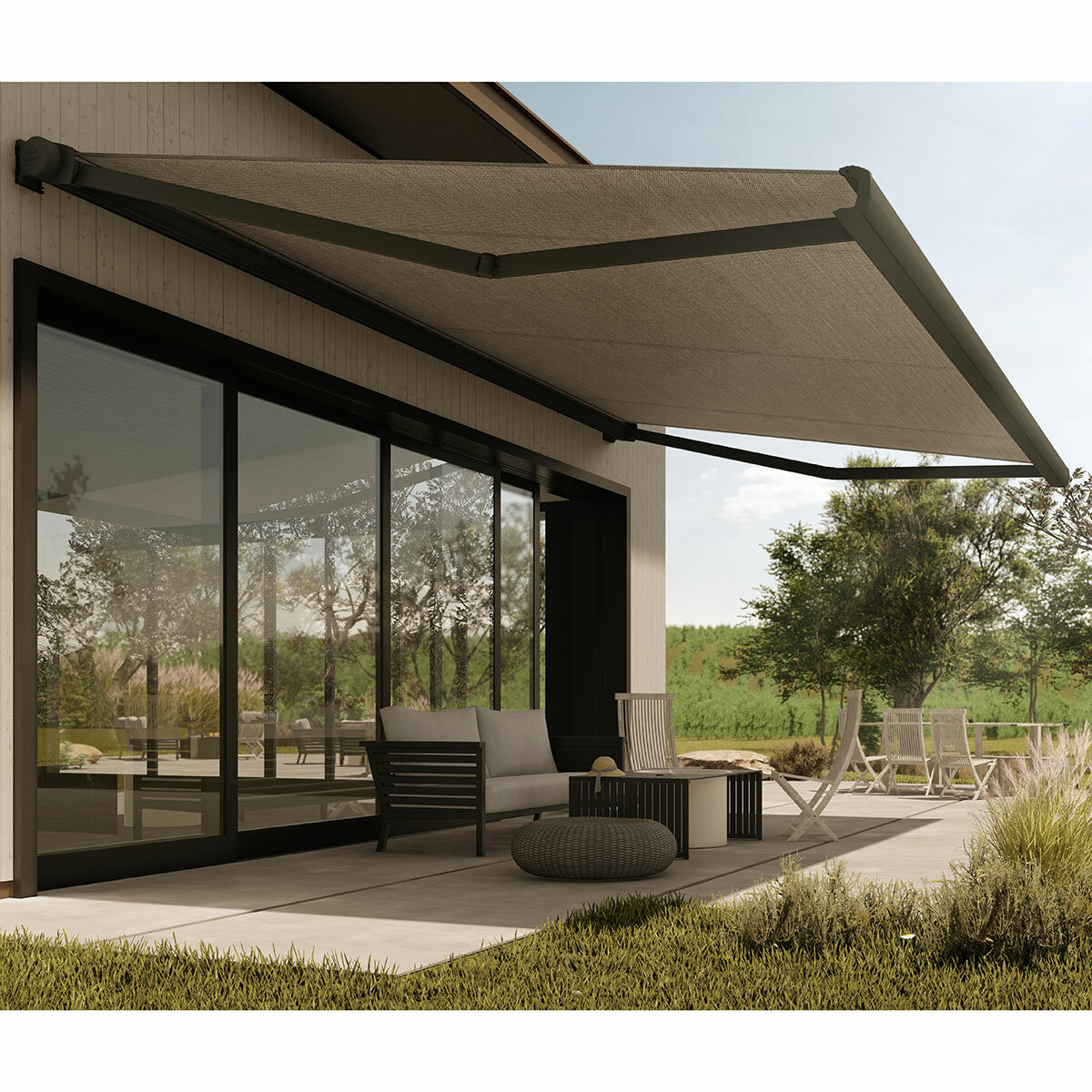 Olympus Awnings Hera Outdoor Patio Awning up to 3m Projection, Delivery Only Olympus Awnings Hera Outdoor Patio Awning up to 3m Projection, Delivery Only