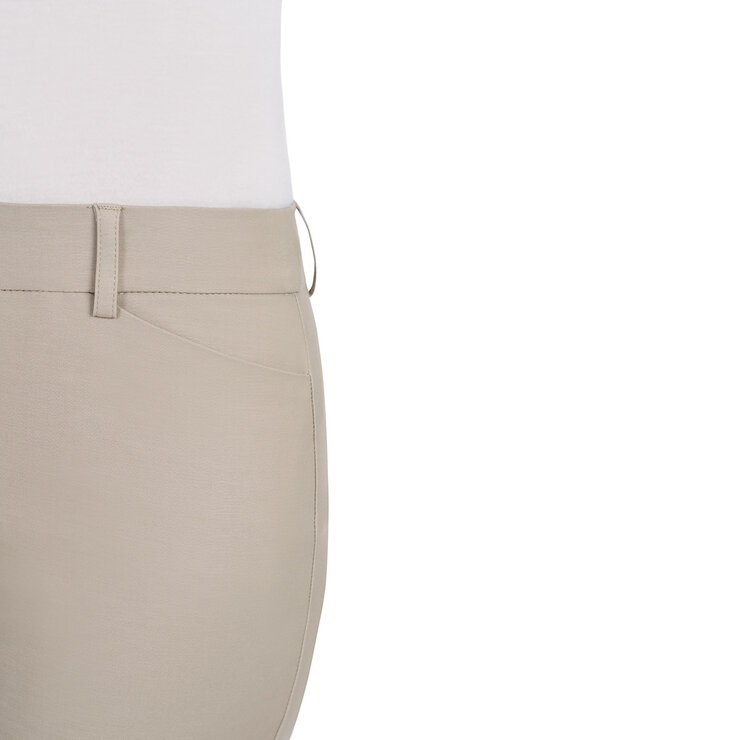 Hilary Radley Ladies Pull On Pant in Beige