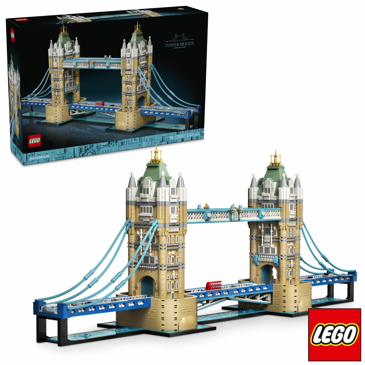 LEGO Architecture Tower Bridge - Model 21067 (18+ Years) LEGO Architecture Tower Bridge - Model 21067 (18+ Years)