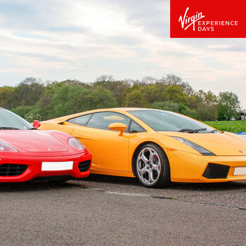 Virgin Experience Days VIP Three Supercar Driving Experience with Image Pack