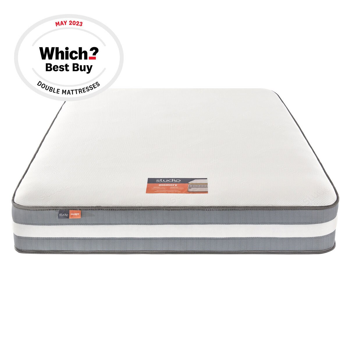 Silentnight Studio Memory 1000 Hybrid Rolled Mattress in 3 Sizes