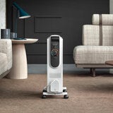 Lifestyle image of De'Longhi Oil Filled Radiator in a living room Lifestyle image of De'Longhi Oil Filled Radiator in a living room