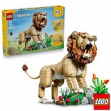 LEGO Creator 3-in-1 Wild Animals: Majestic Lion - Model 31386 (9+ Years)