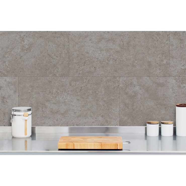 Targwall Grey Concrete Pvc Wall Panels 1 98m² Per Pack 11 Costco Uk - Stone Wall Panels Costco Targwall Grey Concrete Pvc Wall Panels 1 98m² Per Pack 11 Costco Uk - Stone Wall Panels Costco