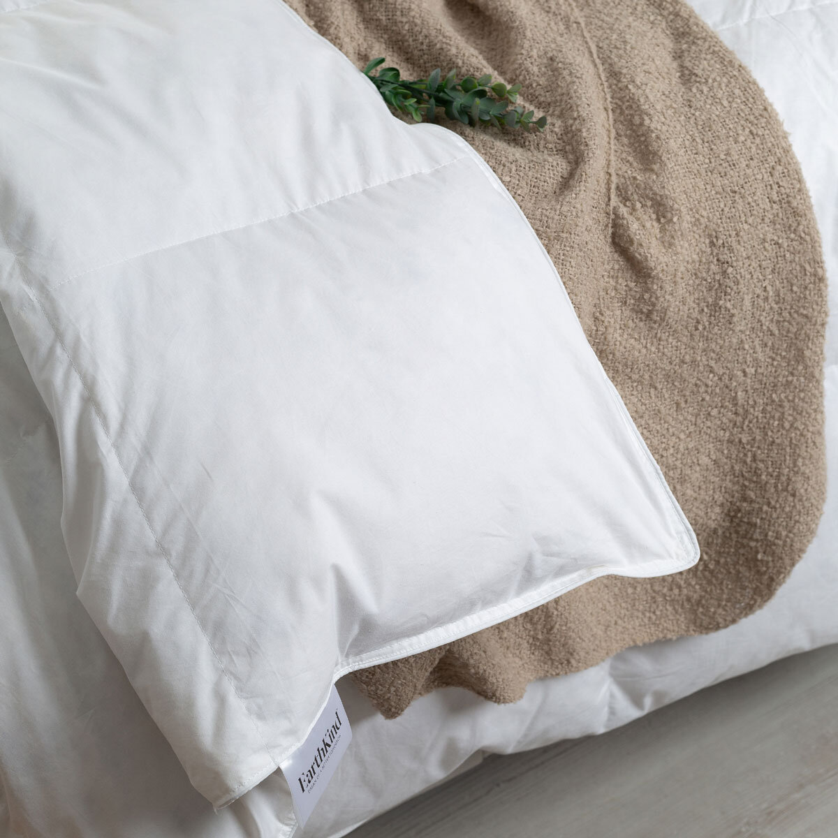 Earthkind recycled down duvet