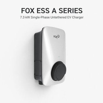 Fresh Electrical Fox ESS A Series 7.3 kW Single-Phase Untethered Smart EV Charger in White, Fully Installed or Delivered Fresh Electrical Fox ESS A Series 7.3 kW Single-Phase Untethered Smart EV Charger in White, Fully Installed or Delivered