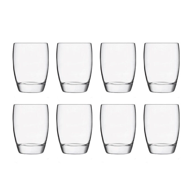 Luigi Bormioli Michelangelo D.O.F Glasses, 345ml, 8 Pack
