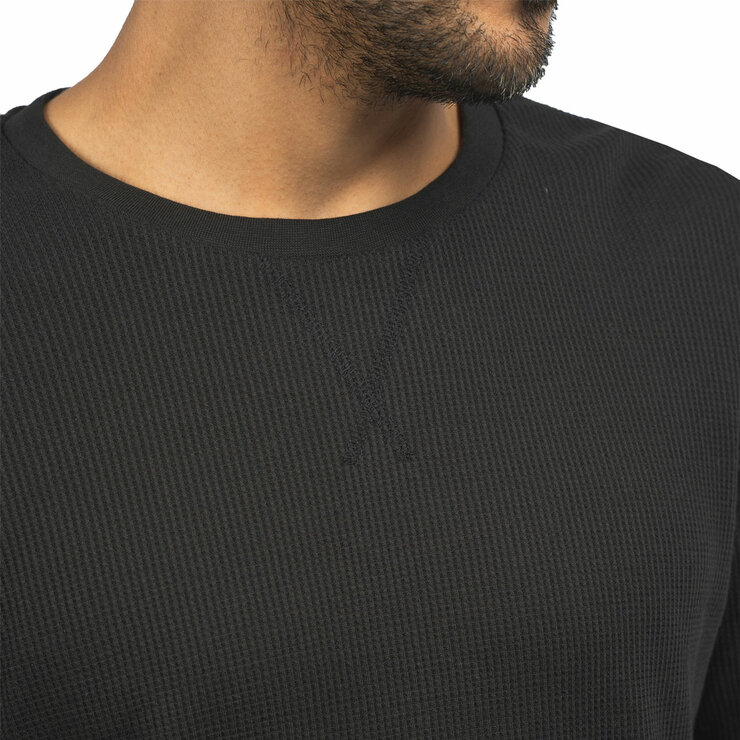 Jachs Mens Flannel Shirt & Thermal 2 Pack in Black