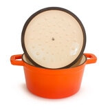 BergHOFF Neo Cast Iron Round Stockpot, 20cm/2.8L in 3 Colours
