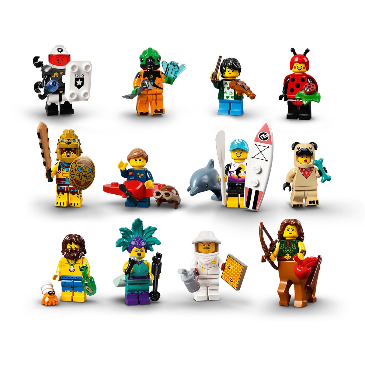 LEGO Minifigures: Series 21 Collectible Limited Edition Assorted 36 Pack - Model 71029 (5+ Years)