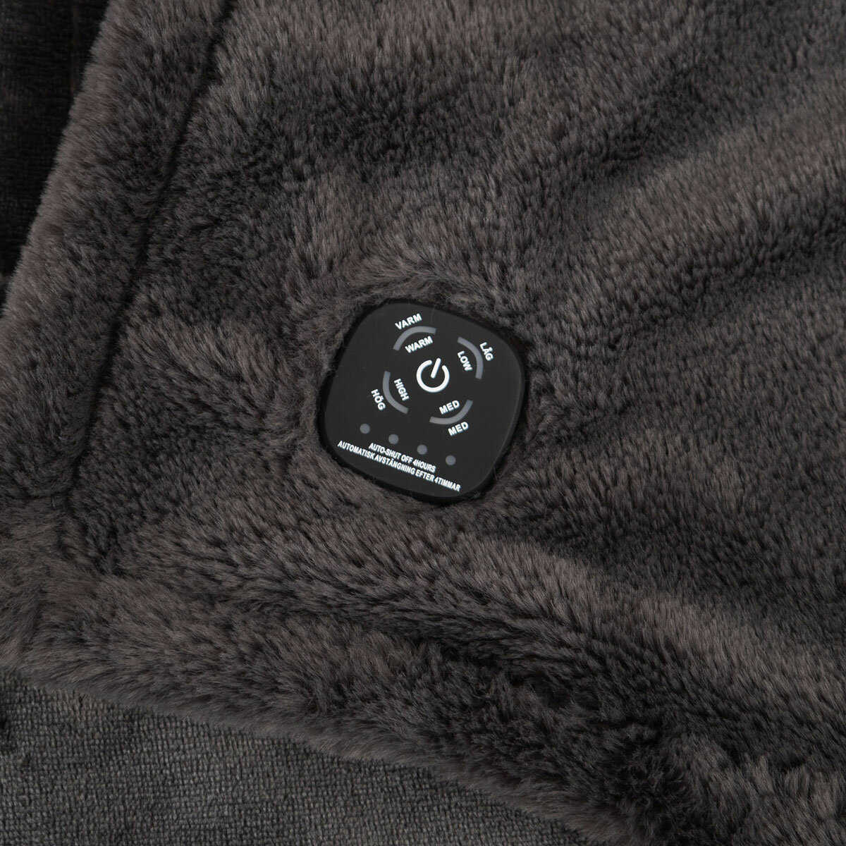 Berkshire Heated Throw Dual Plug in Grey