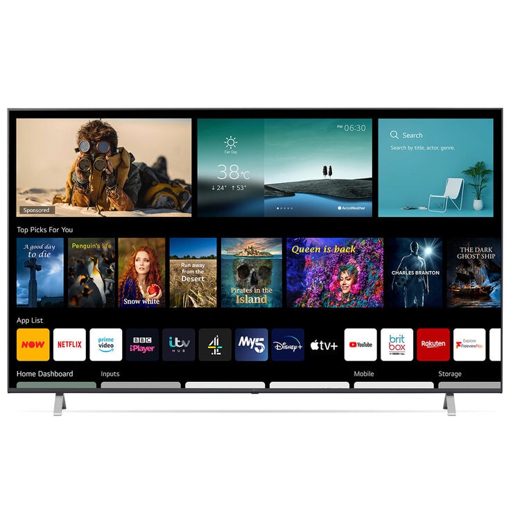 LG 75UP77006LB 75 Inch 4K Ultra HD Smart TV Costco UK
