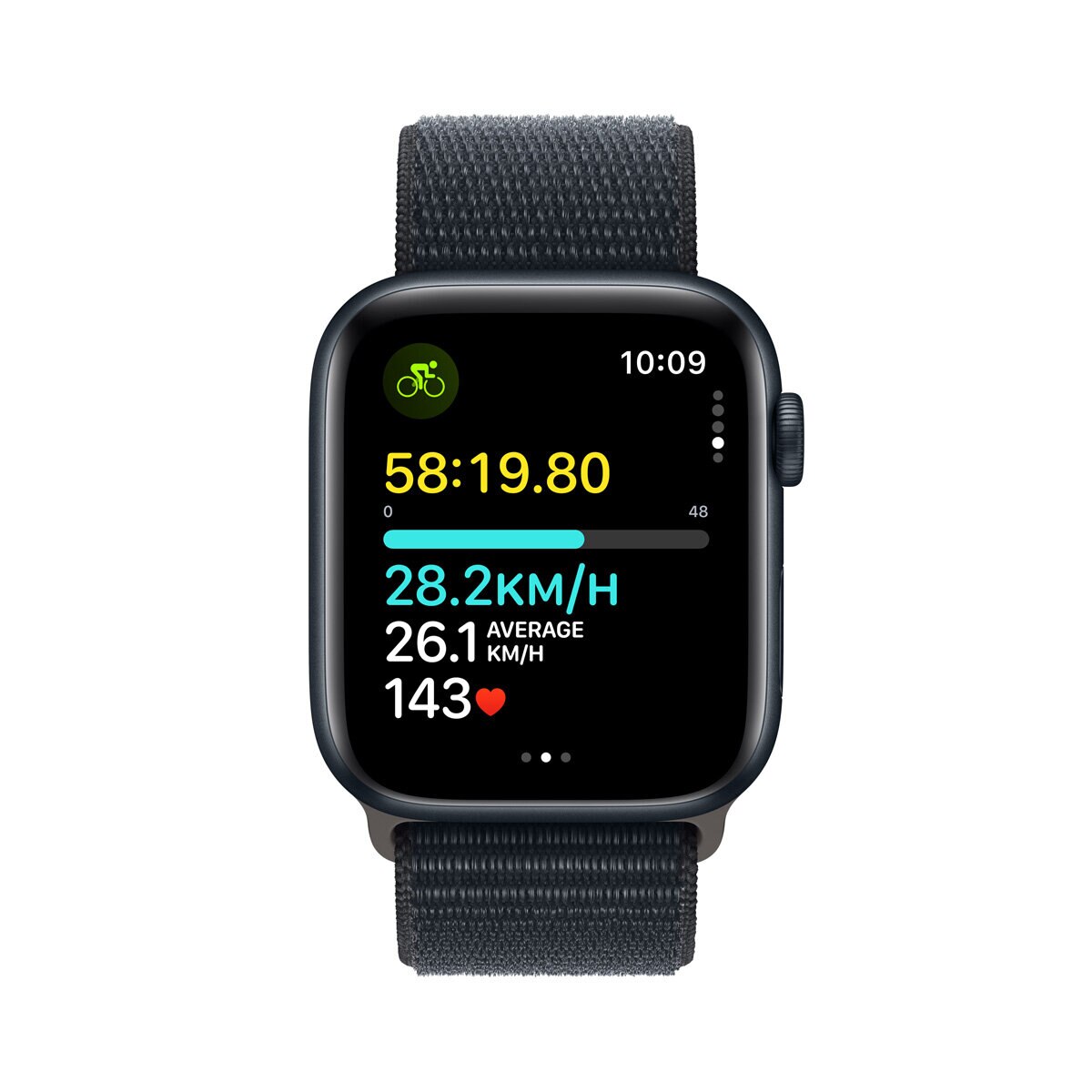 Buy Apple Watch SE GPS, 44mm Midnight Aluminium Case with Midnight Sport Band Loop, MREA3QA/A @costco.co.uk