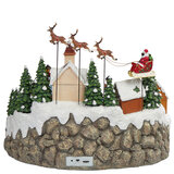 Buy Snowy Holiday Village Centerpiece Back Image at Costco.co.uk