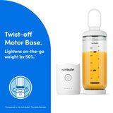 Lifestyle image with twist off motor base