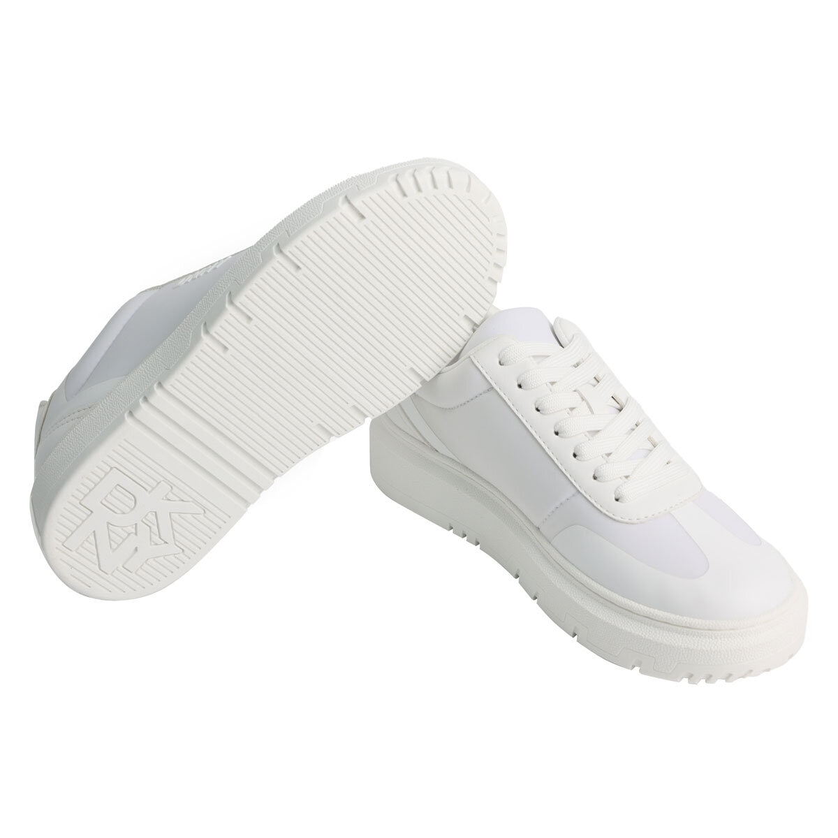 DKNY Ladies Mac Trainer in White