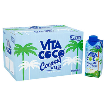 Vita Coco Coconut Water Original, 12 x 330ml