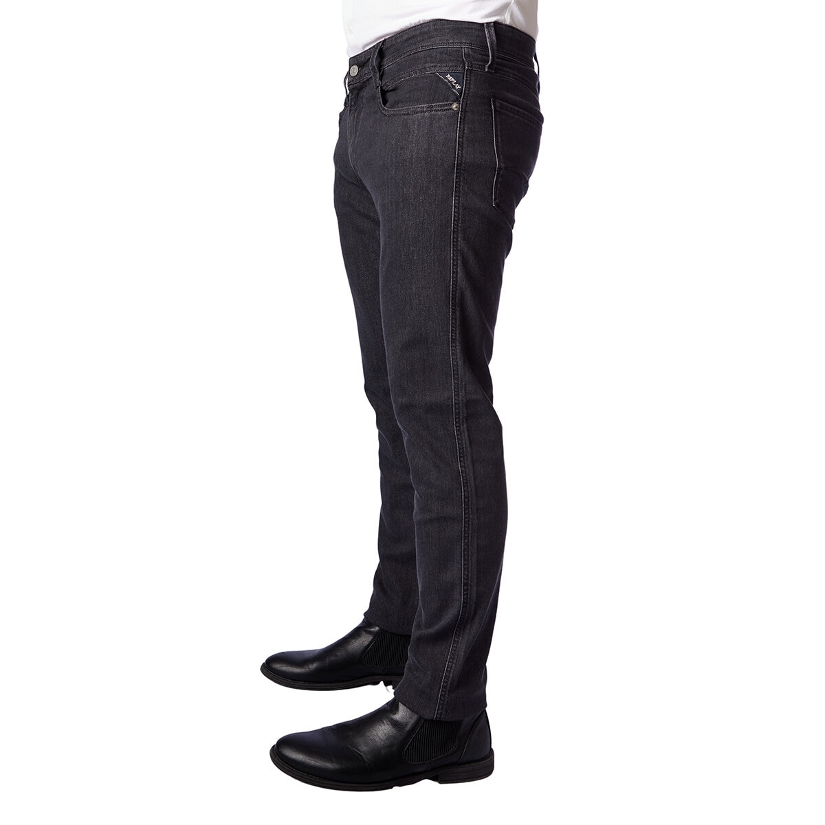Replay Men's Denim Jeans in Dark Grey