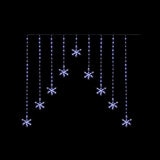 1.2x1.2m Flexibright Snowflake V Curtain with 267 White LEDs