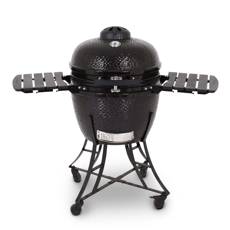 Louisiana Grills 24" (60 cm) Ceramic Kamado Charcoal Barbecue in Black