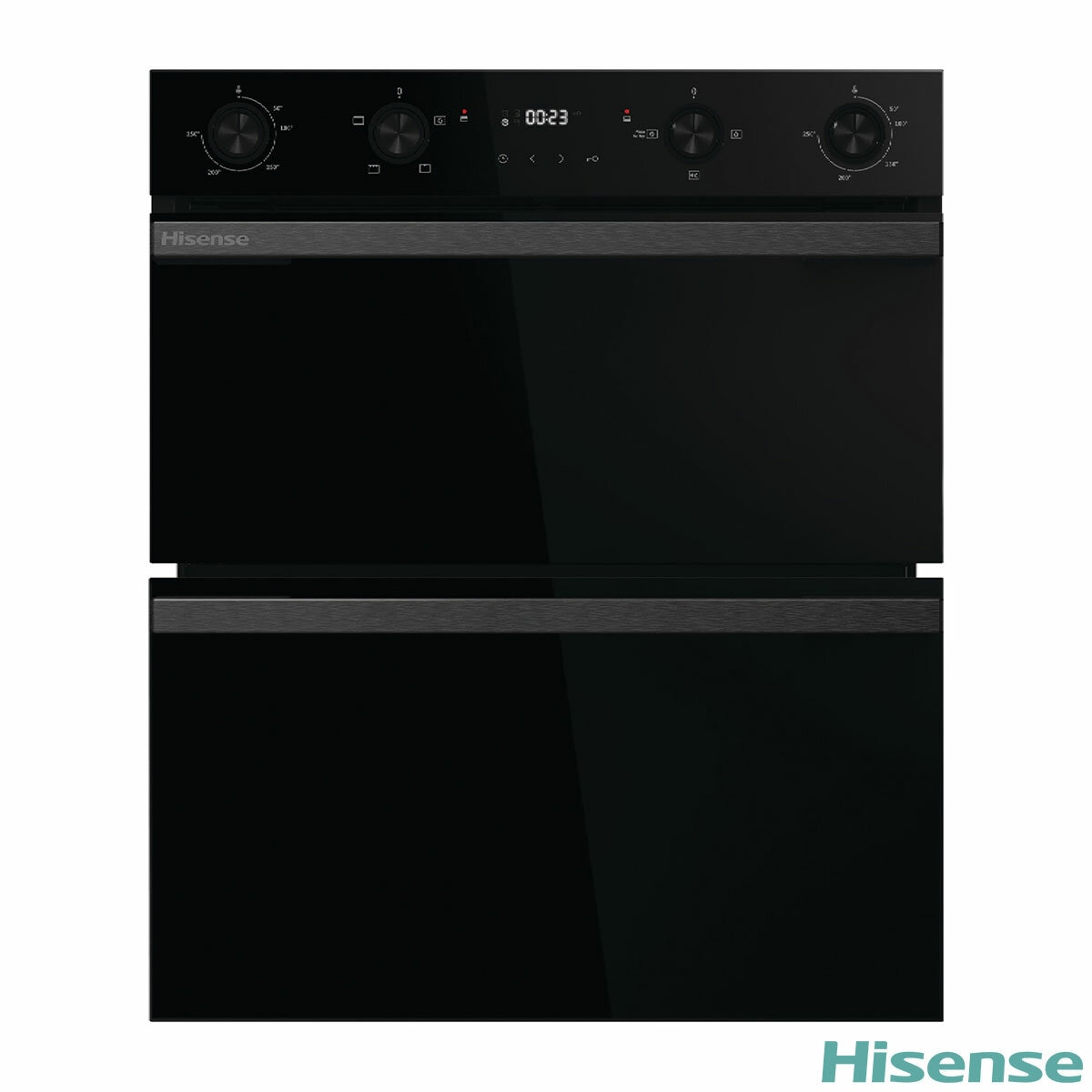 Hisense Hi6 BUD714221CDBG Electric Built-Under Double Oven, A Rated in Black