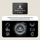 LG Series 2 W4X1095NNK, 9/5kg Washer Dryer, E Rated in Black